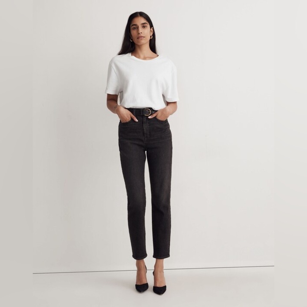 NWT Madewell The Momjean in Hillshore Wash
